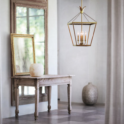 Palma Pendant Light in living room.