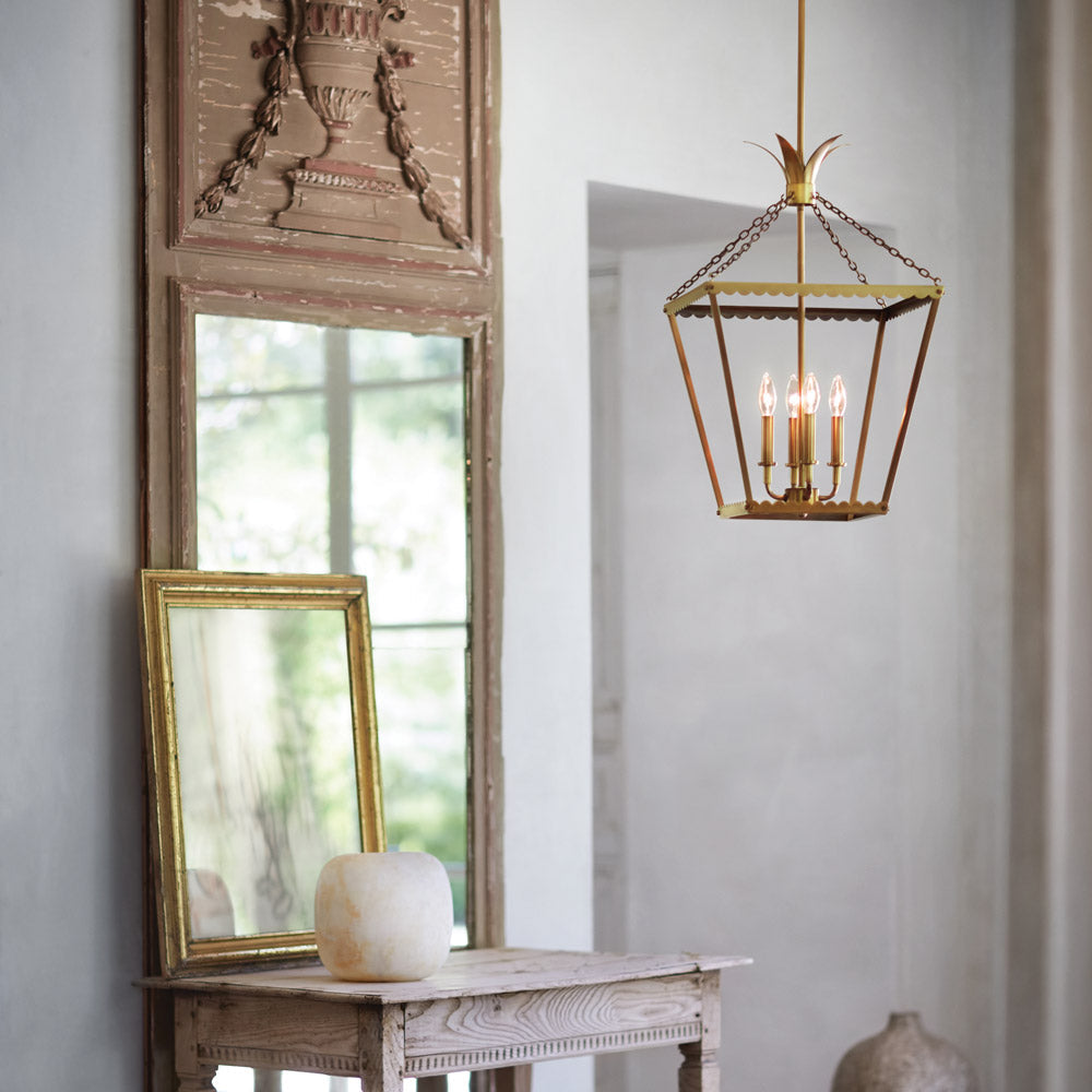Palma Pendant Light in living room.