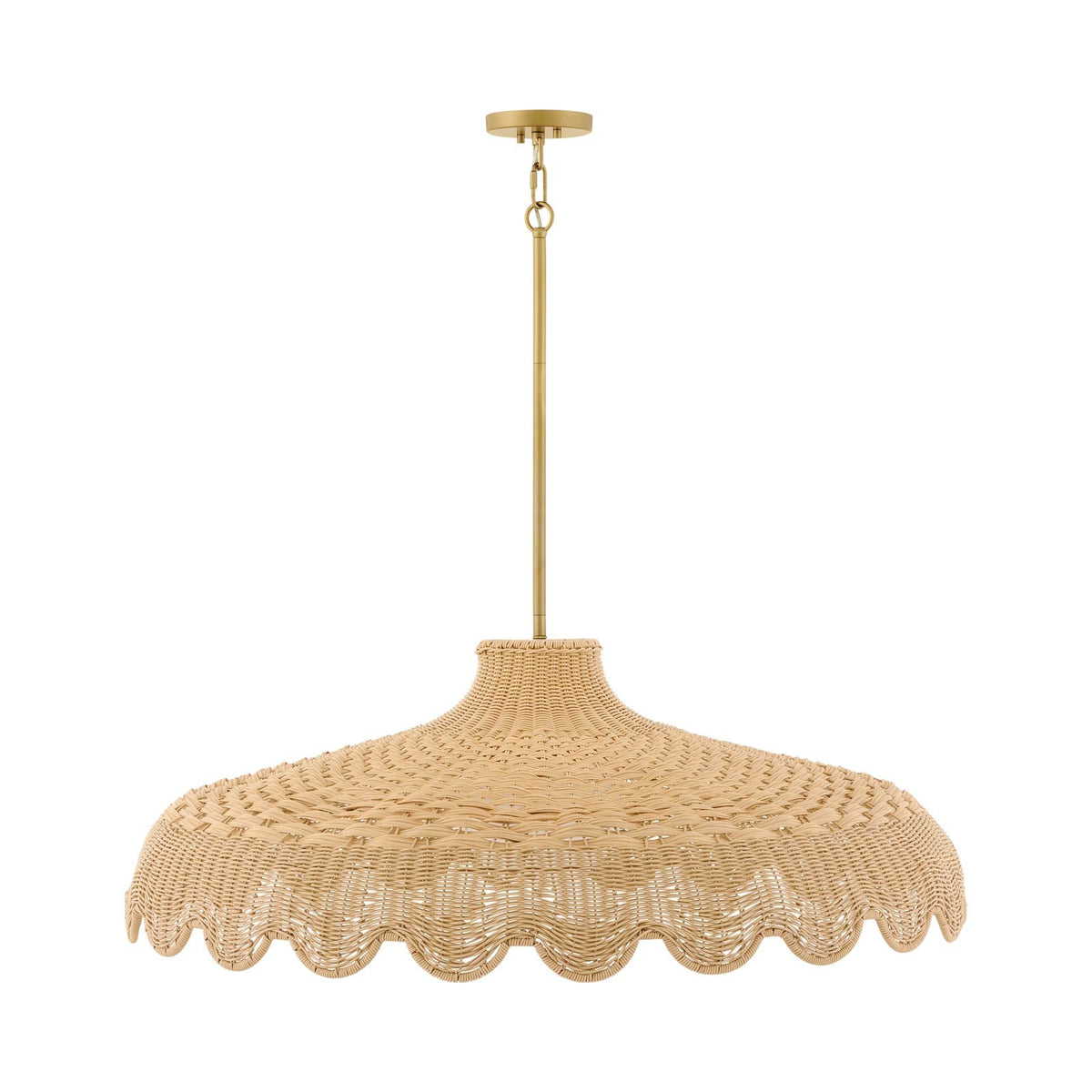 Paloma Outdoor Chandelier in Detail.