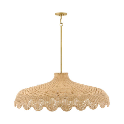 Paloma Outdoor Chandelier in Detail.
