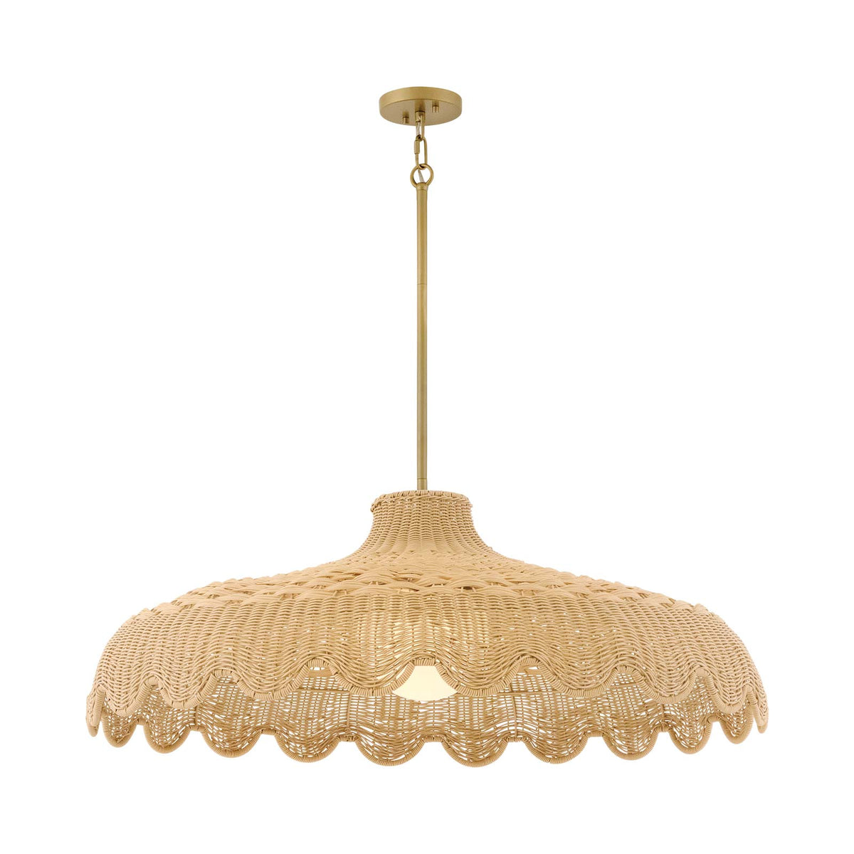 Paloma Outdoor Chandelier in Detail.