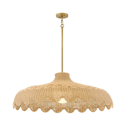 Paloma Outdoor Chandelier in Detail.