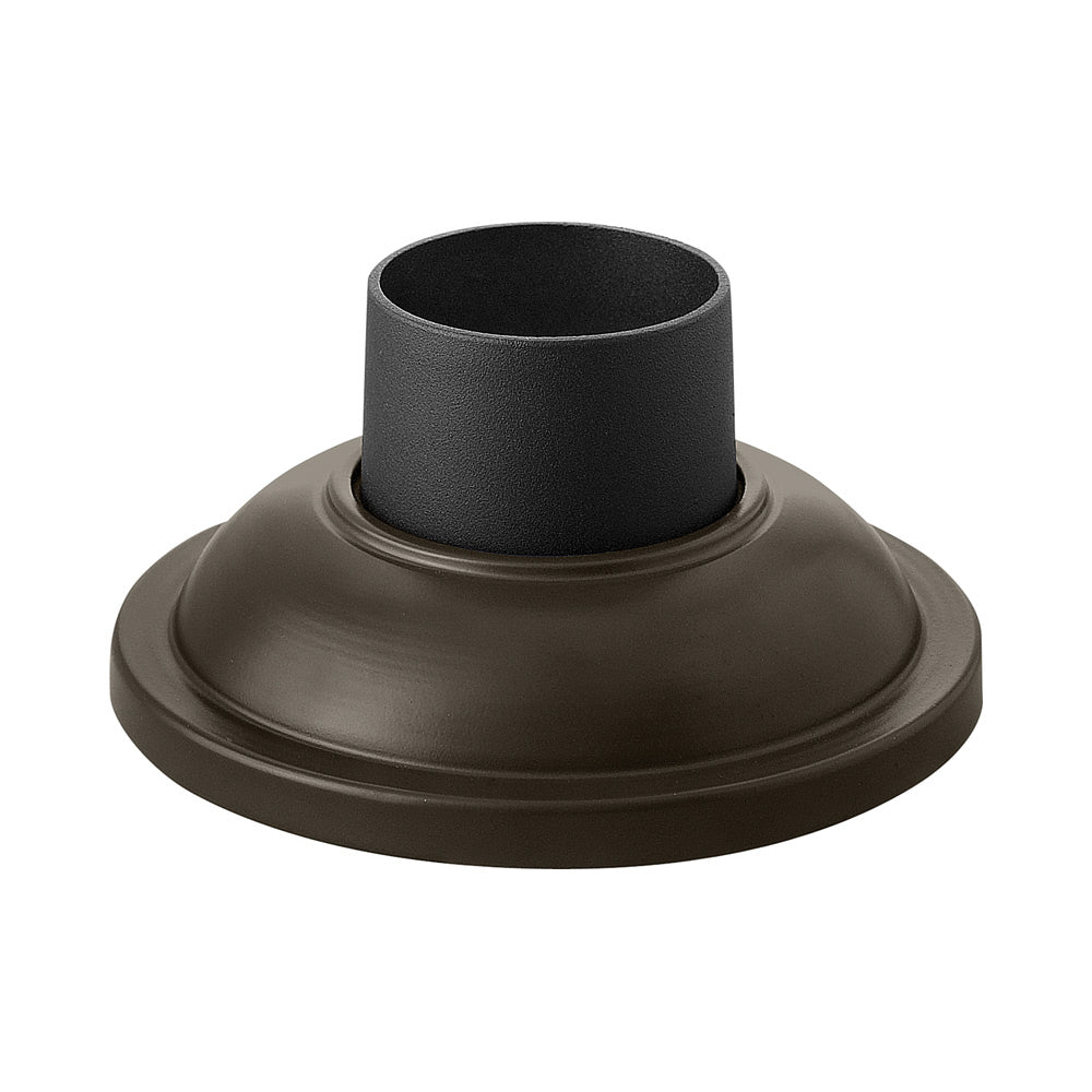 Pier Mount Base in Bronze.