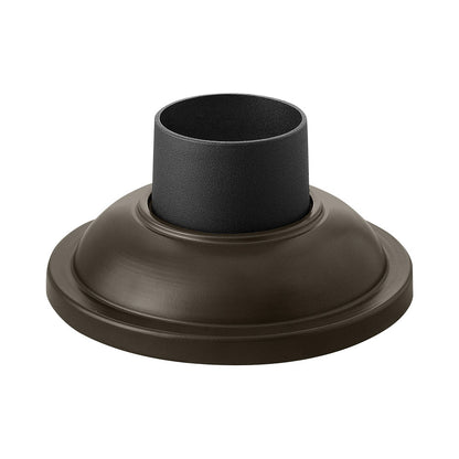 Pier Mount Base in Bronze.