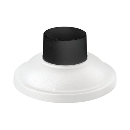 Pier Mount Base in Classic White.