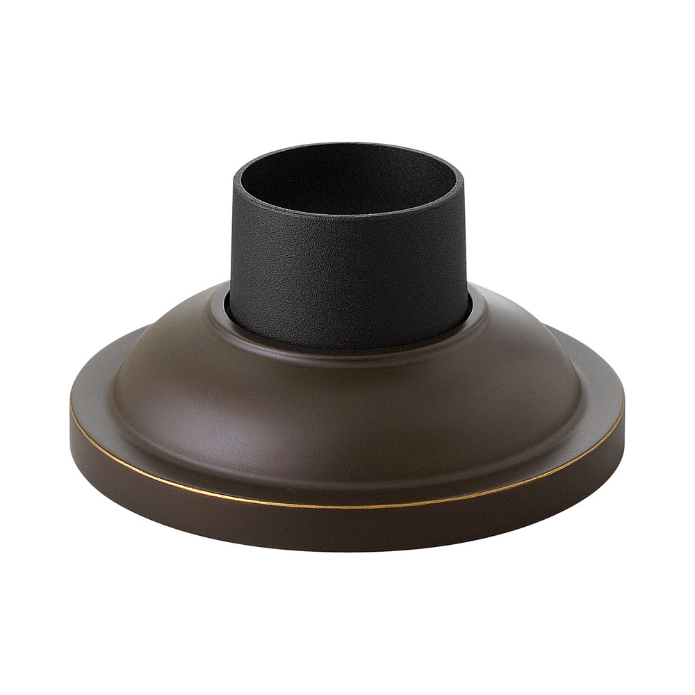Pier Mount Base in Olde Bronze.
