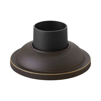 Pier Mount Base in Oil Rubbed Bronze.