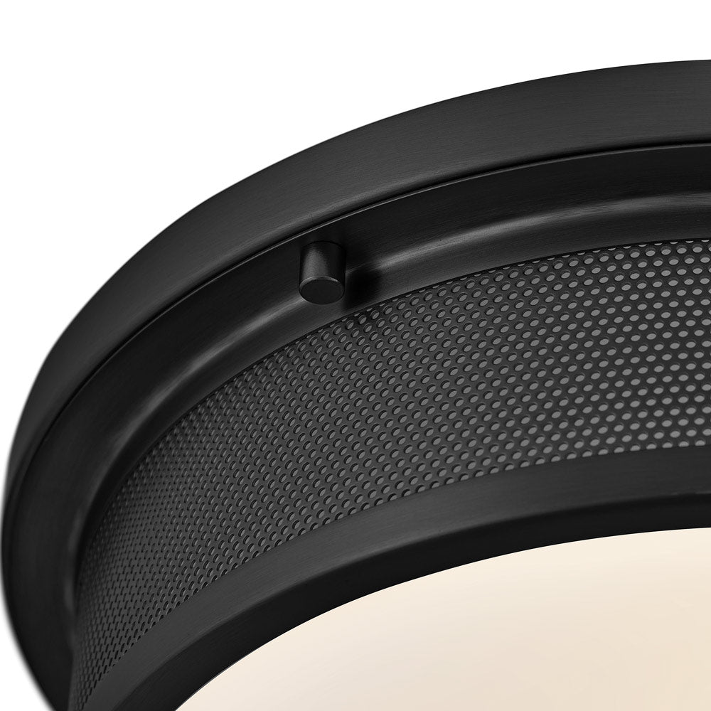 Pierce Flush Mount Ceiling Light in Detail.