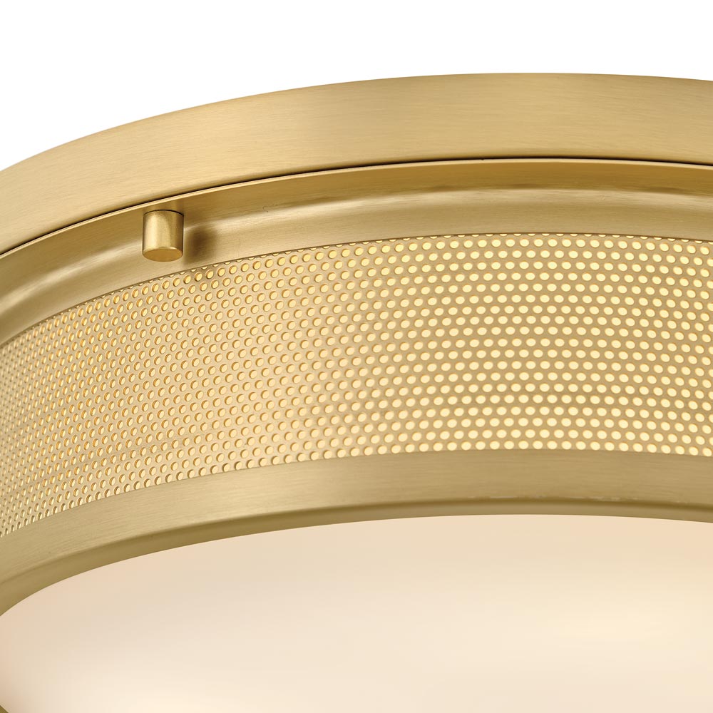 Pierce Flush Mount Ceiling Light in Detail.