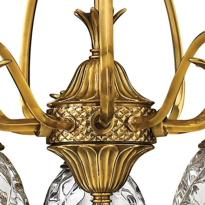 Plantation Chandelier in Detail.