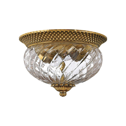 Plantation Flush Mount Ceiling Light.