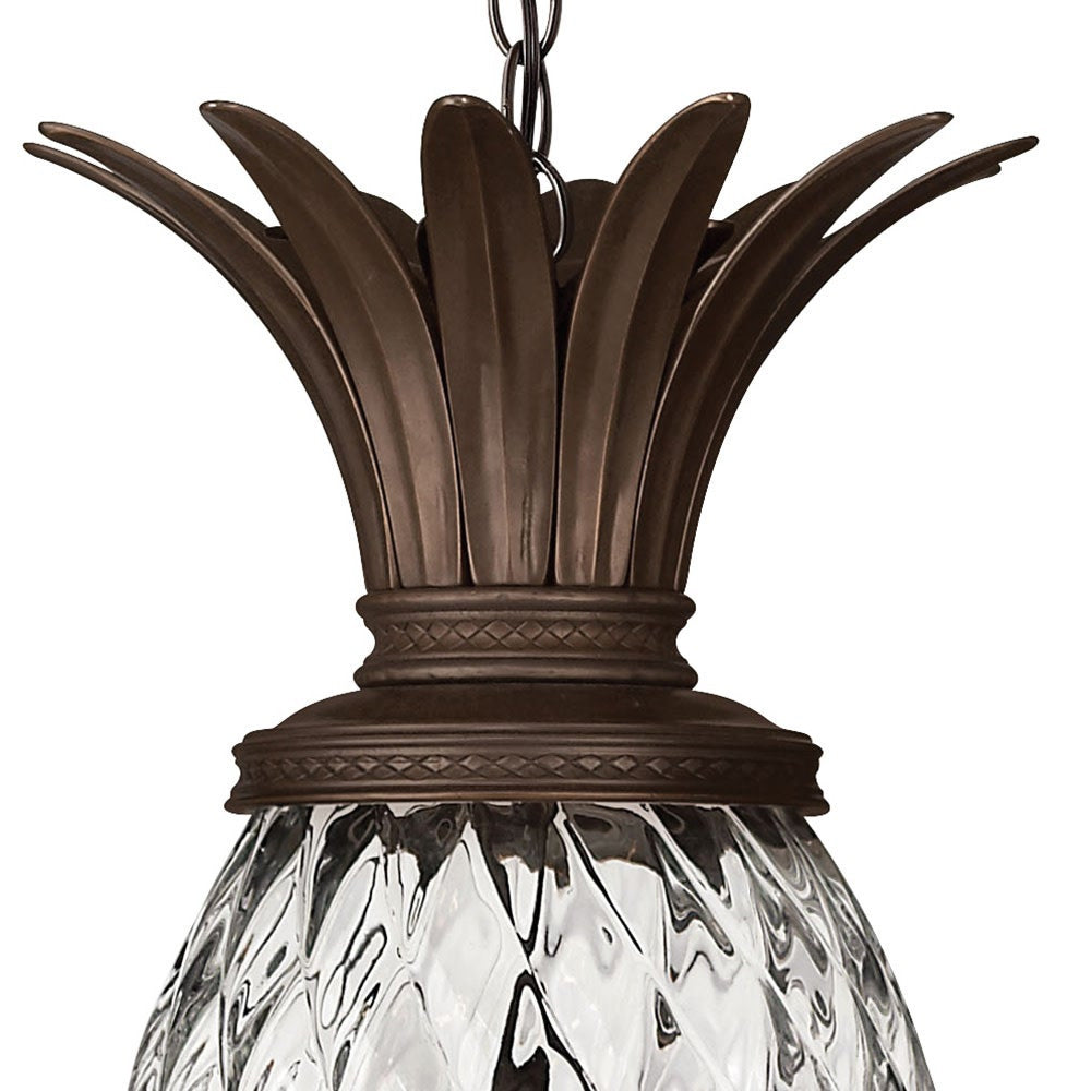 Plantation Outdoor Pendant Light in Detail.