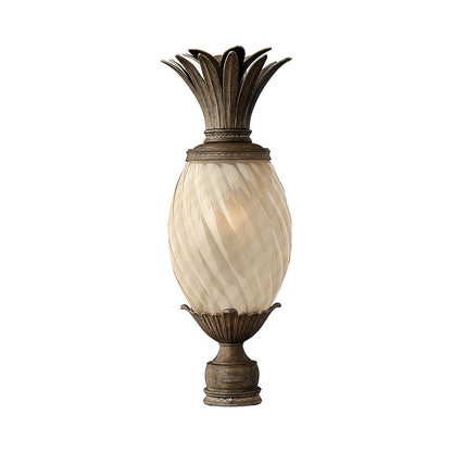 Plantation Outdoor Post Light in Pearl Bronze (25.25-Inch).