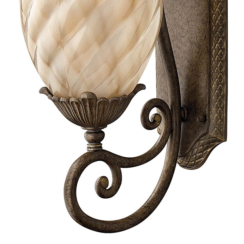 Plantation Outdoor Wall Light in Detail.