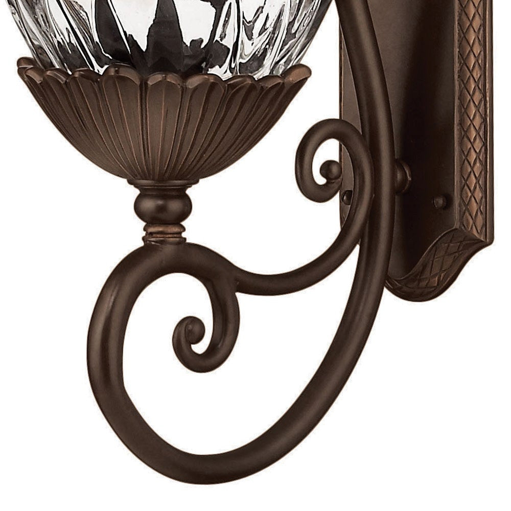 Plantation Outdoor Wall Light in Detail.