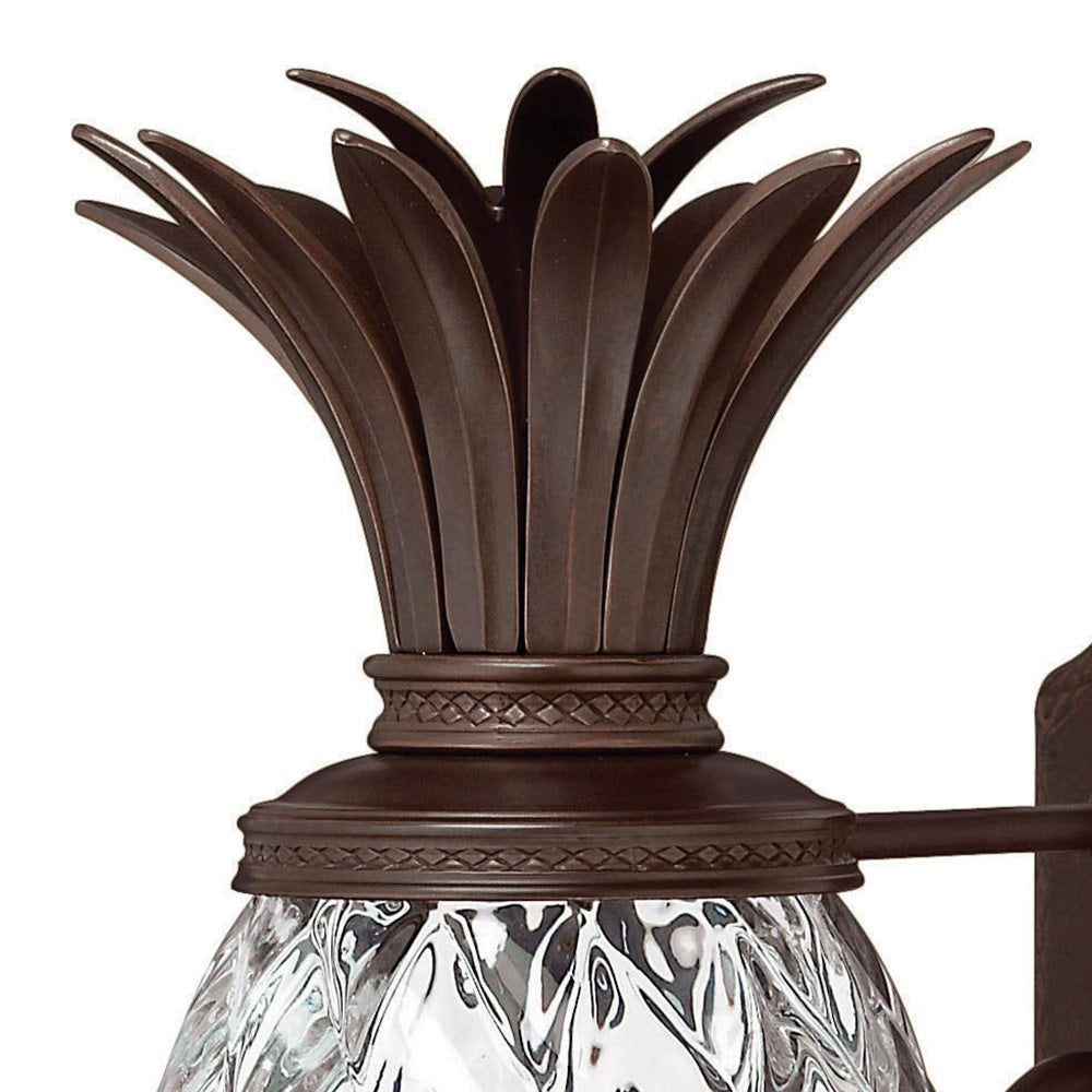 Plantation Outdoor Wall Light in Detail.