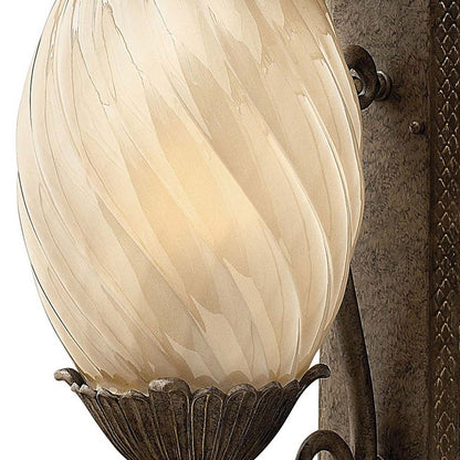 Plantation Outdoor Wall Light in Detail.