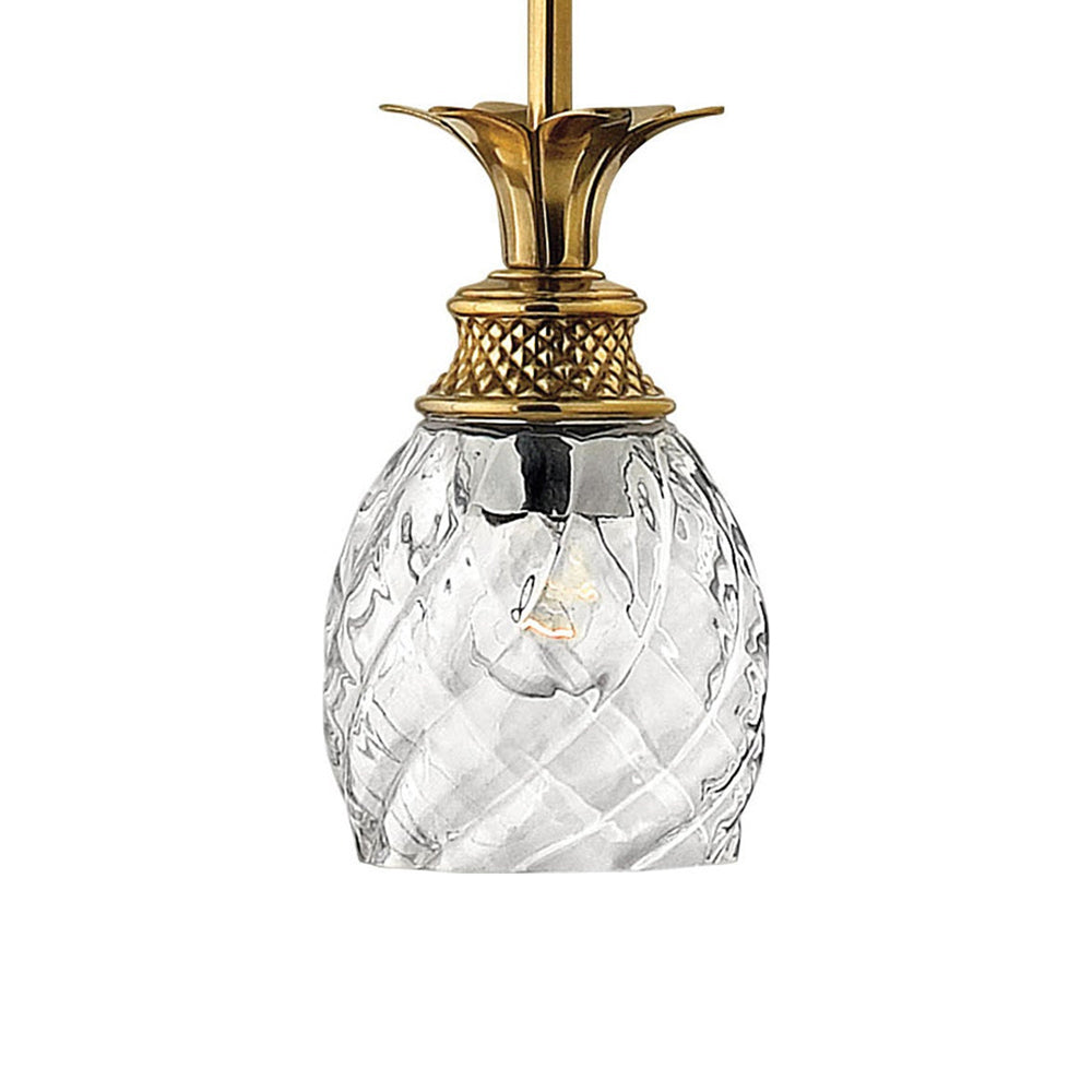 Plantation Pendant Light in Detail.