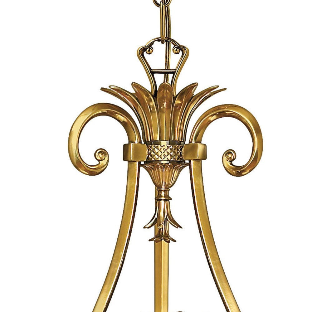 Plantation Tier Chandelier in Detail.