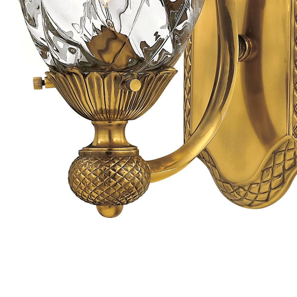 Plantation Wall Light in Detail.