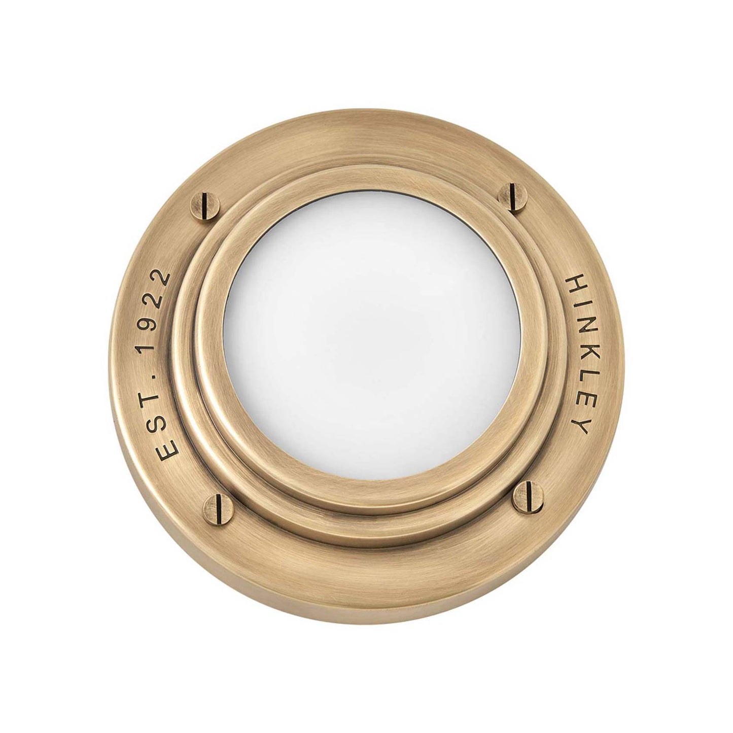 Porte LED Ceiling / Wall Light in Heritage Brass (5.5-Inch).