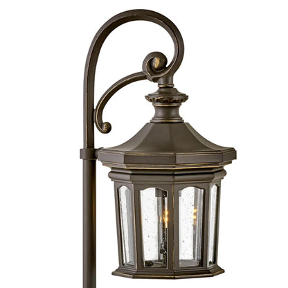 Raley Outdoor Path Light in Detail.