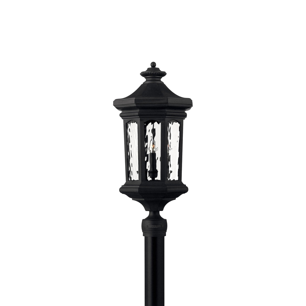 Raley Outdoor Post Light in Detail.