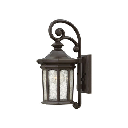 Raley Outdoor Wall Light in Oil Rubbed Bronze (16.75-Inch)