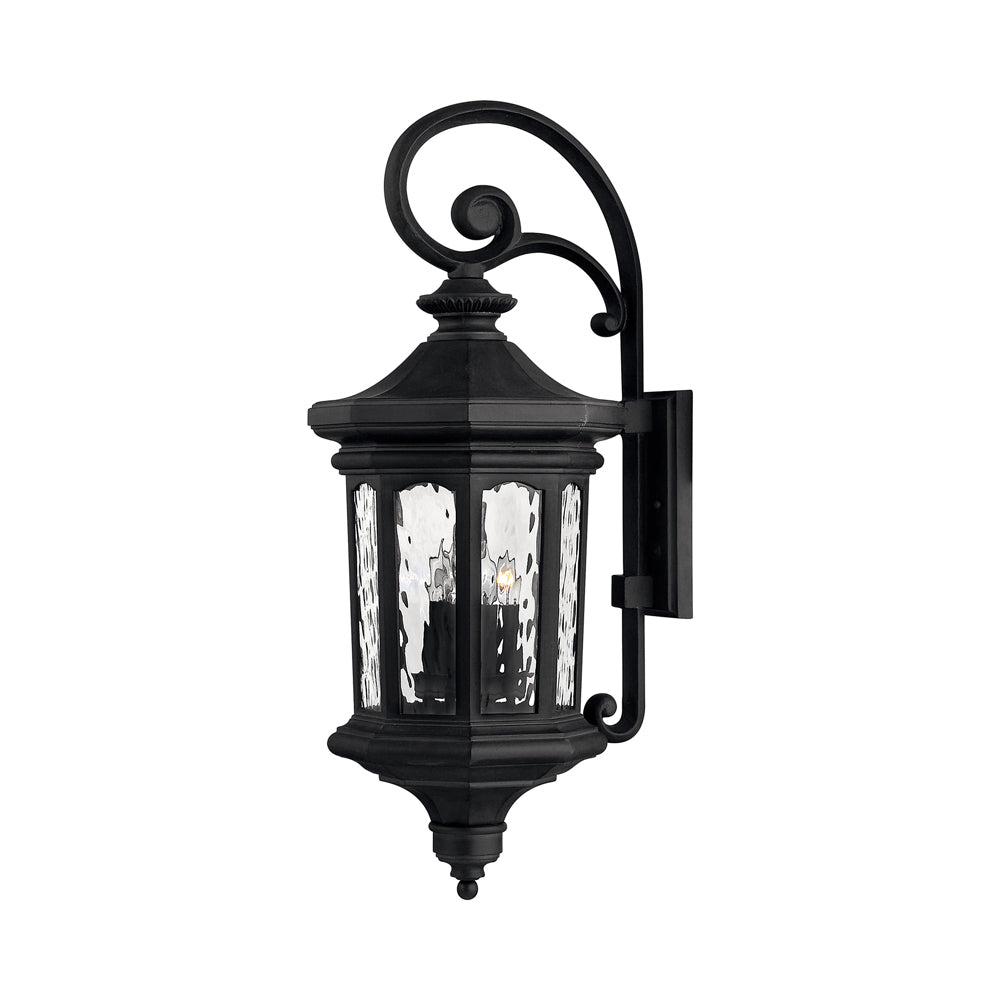 Raley Outdoor Wall Light in Museum Black (31.5-Inch)