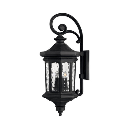 Raley Outdoor Wall Light in Museum Black (31.5-Inch)
