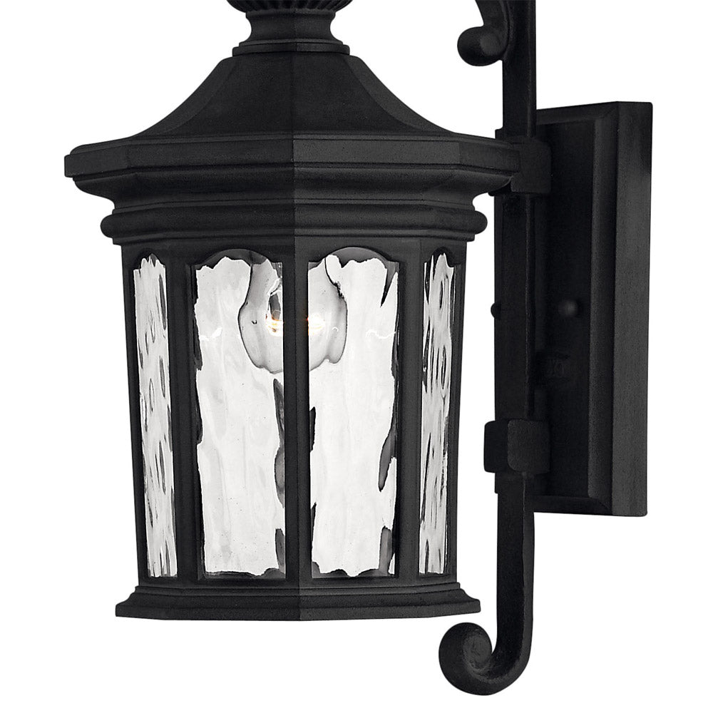 Raley Outdoor Wall Light in Detail.
