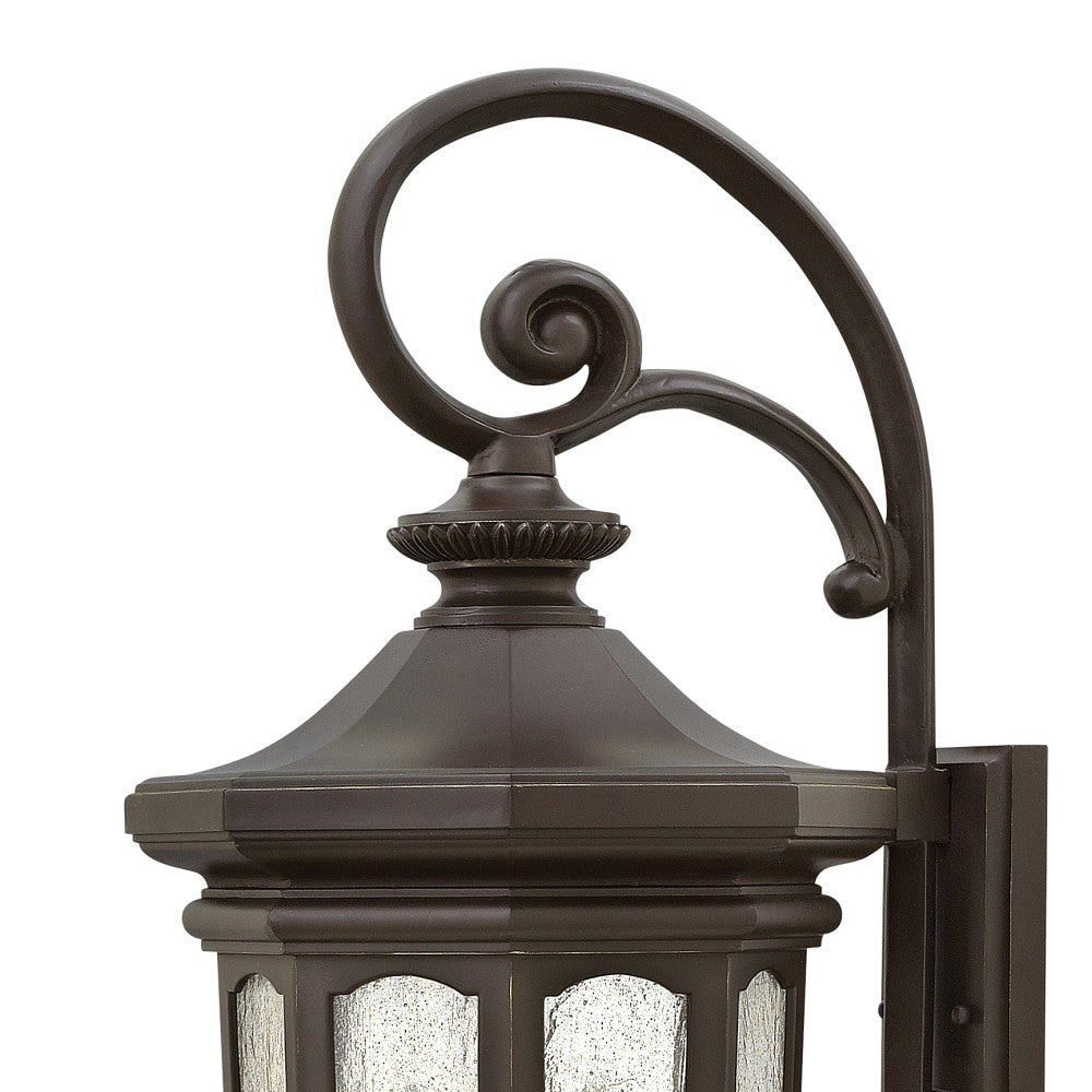 Raley Outdoor Wall Light in Detail.