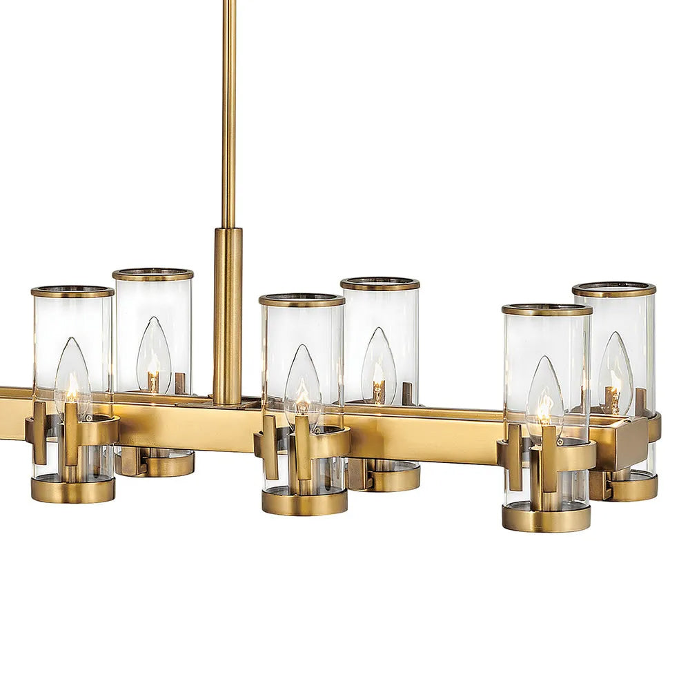 Reeve Linear Pendant Light in Detail.