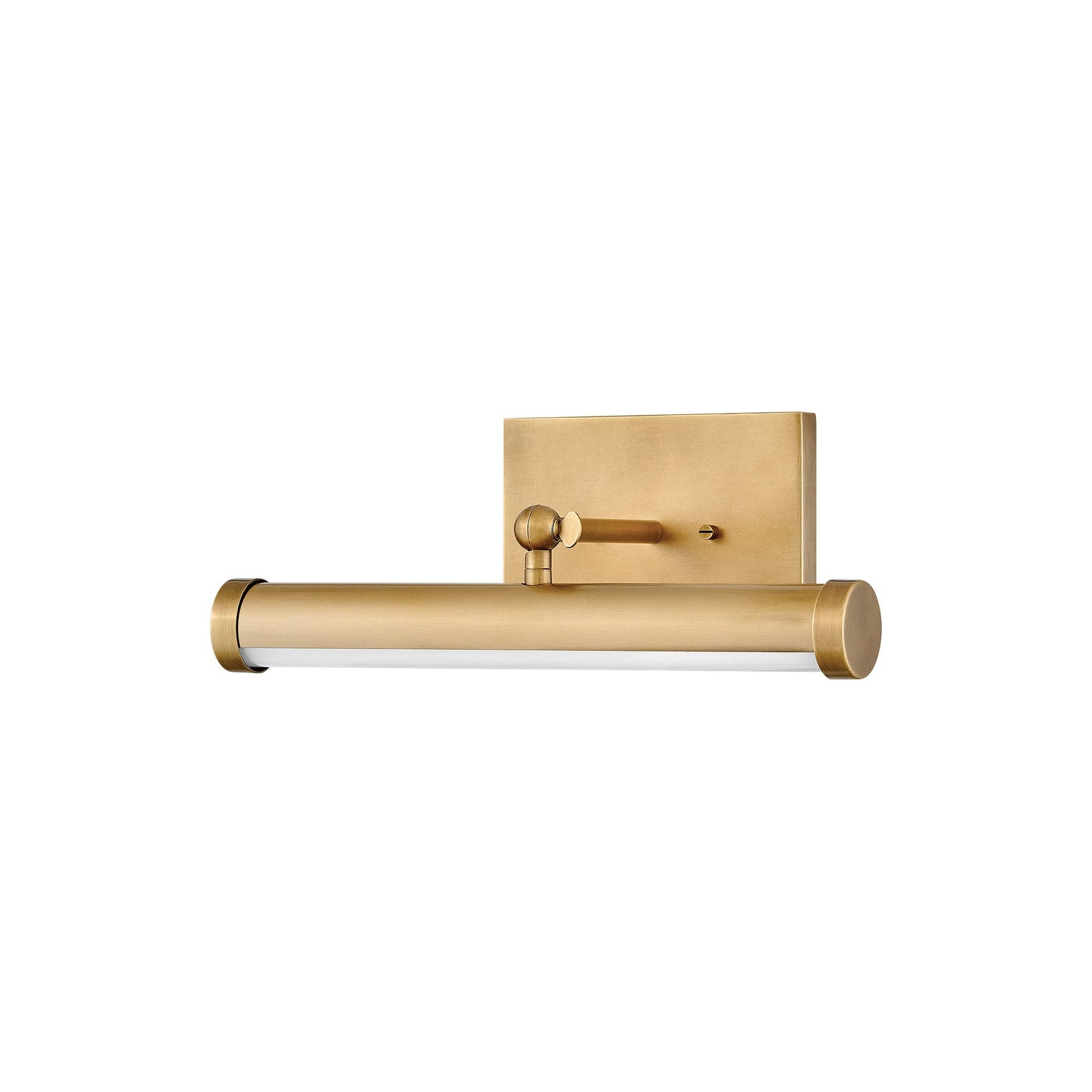 Regis LED Wall Light in Heritage Brass (Small).