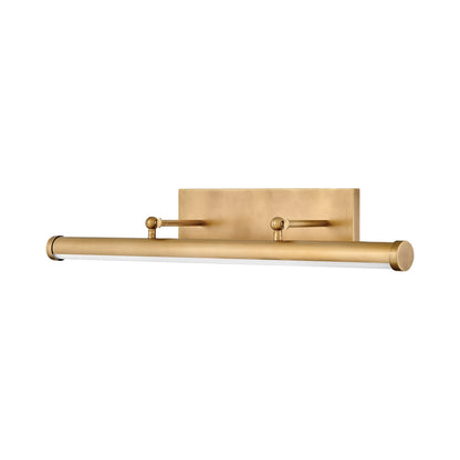 Regis LED Wall Light in Heritage Brass (Large).