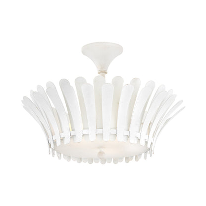 Reina Semi Flush Mount Ceiling Light in Detail.