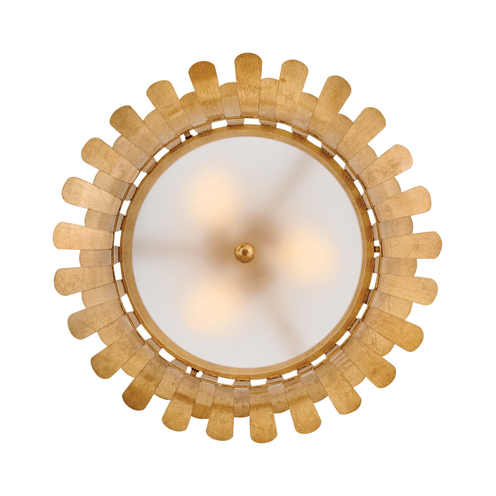 Reina Semi Flush Mount Ceiling Light in Detail.