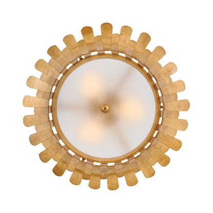 Reina Semi Flush Mount Ceiling Light in Detail.