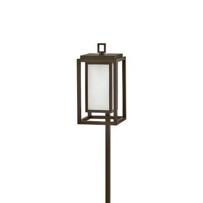 Republic Outdoor Path Light in Oil Rubbed Bronze.