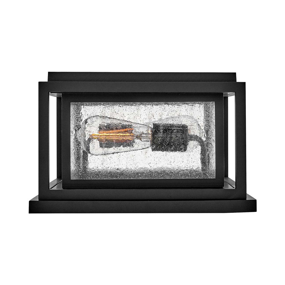 Republic Rectangular Outdoor Pier Mount Light in Detail.