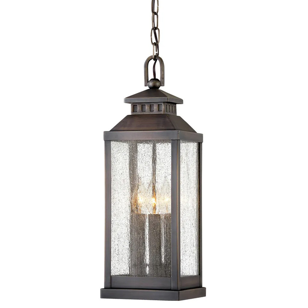 Revere Outdoor Pendant Light in Detail.