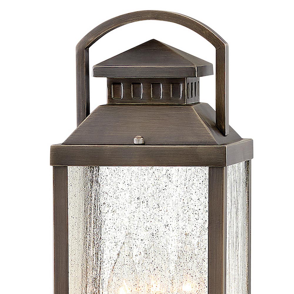 Revere Outdoor Post Light in Detail.