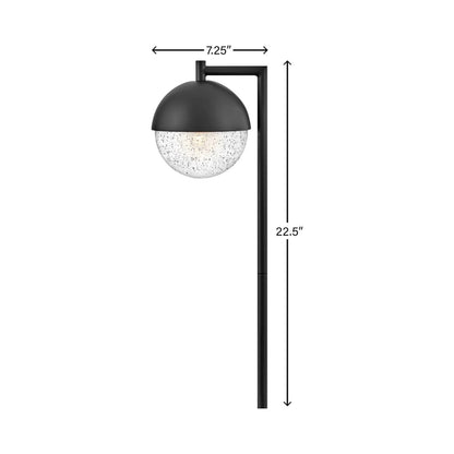 Revolve Outdoor Path Light - line drawing.