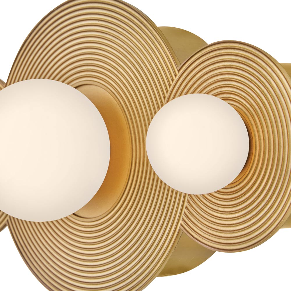 Rhea LED Bath Vanity Light in Detail.