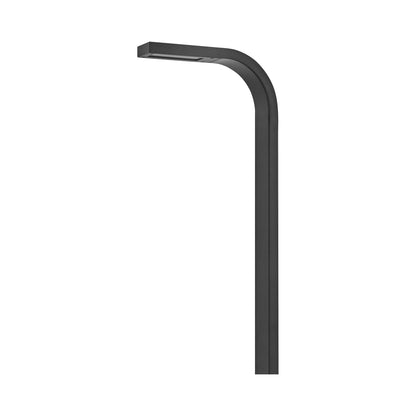 Rift Outdoor LED Path Light in Black.