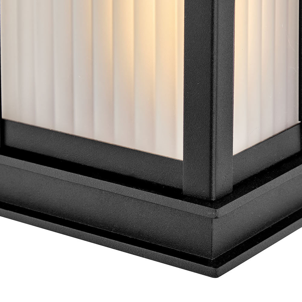 Rockwell Outdoor LED Wall Light in Detail.