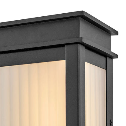 Rockwell Outdoor LED Wall Light in Detail.