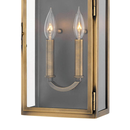 Rowley Outdoor Wall Light in Detail.