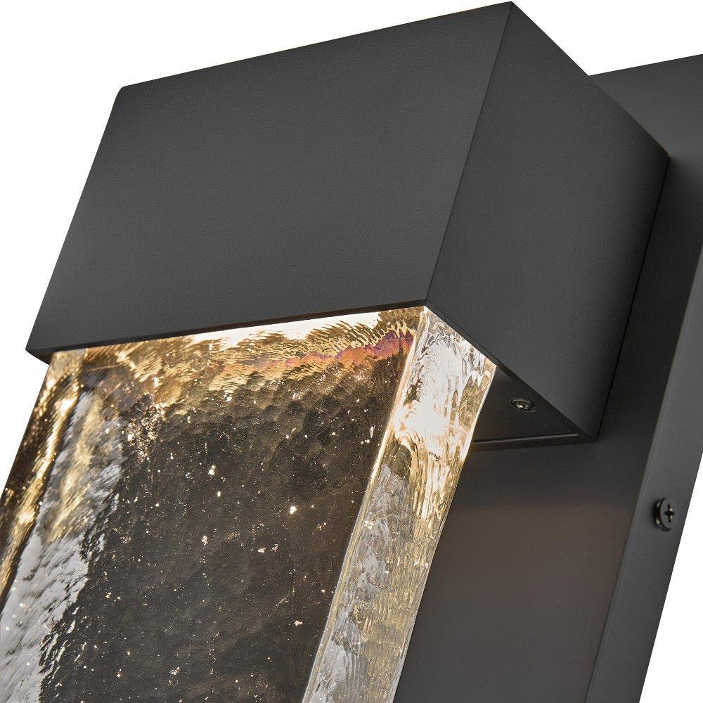 Rune Outdoor LED Wall Light in Detail.