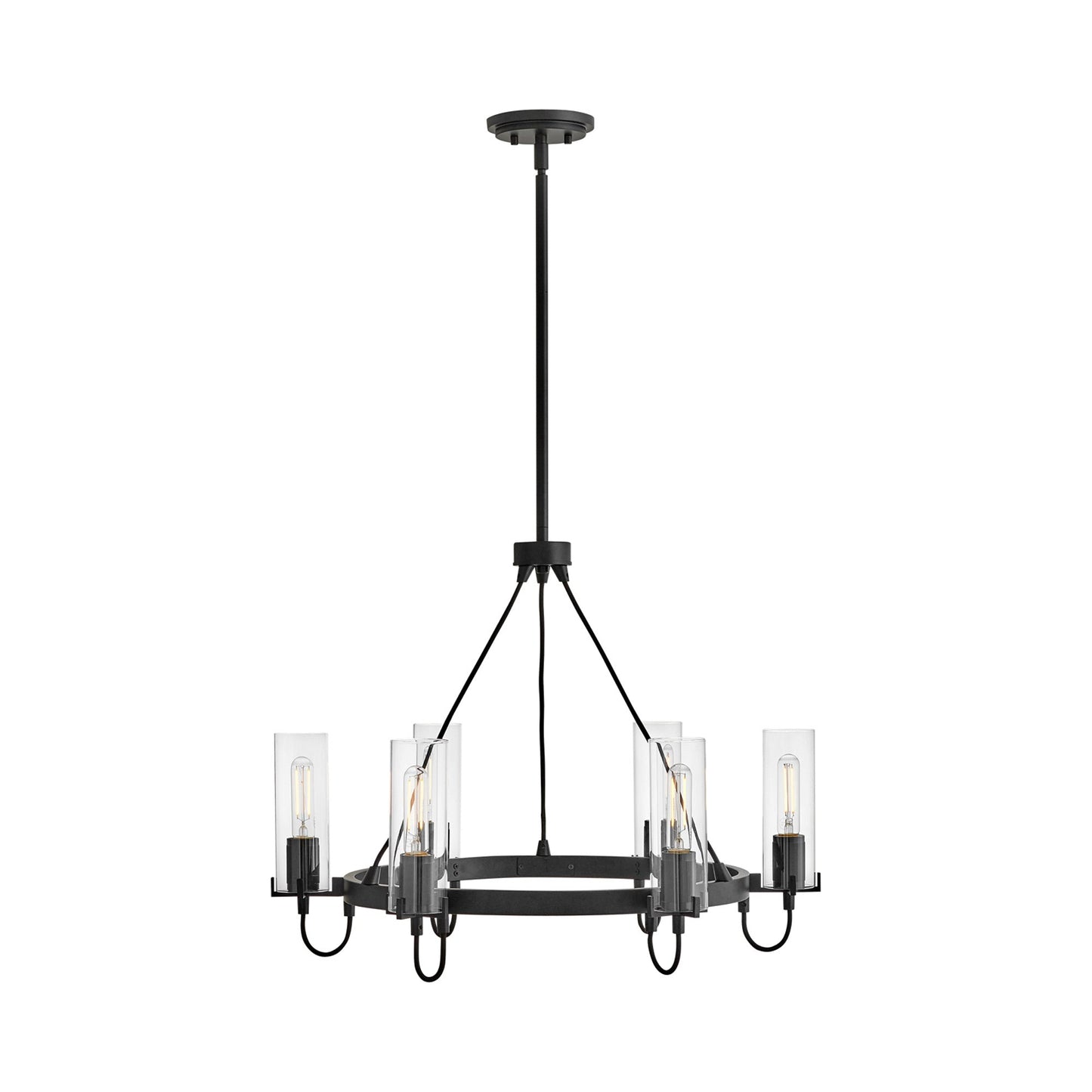 Ryden Chandelier in Black.